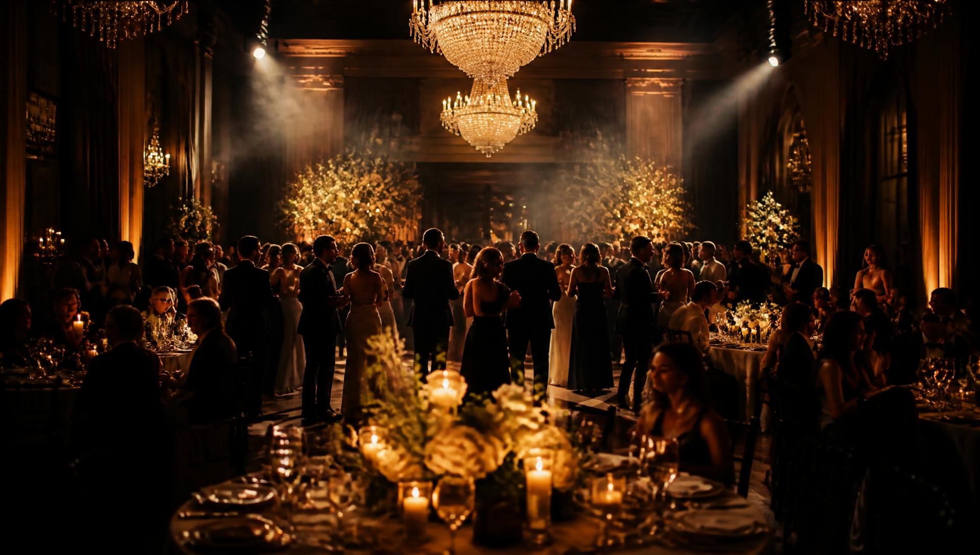Luxury wedding reception in Phoenix, Arizona produced by Garcia DJ Services
